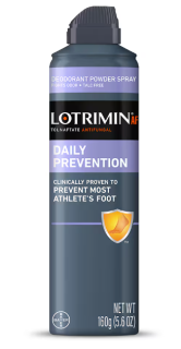 FOOT SPRAY LOTRIMIN