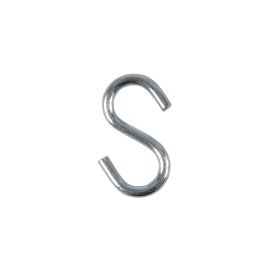 S-Hooks - 3/32" Dia. x 1" x 3/16"