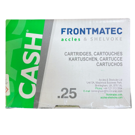 CARTRIDGE, CASH SP .25 ORANGE 1000CT