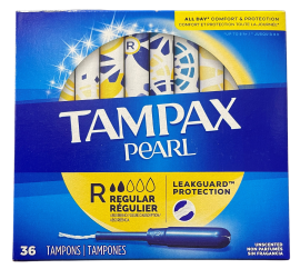 UNSCENTED TAMPONS REG - 36CT