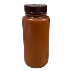 AMBER BOTTLE, 500ML WIDE MOUTH
