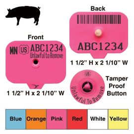 Duflex Premise ID Tag Blank (25 Pack)
