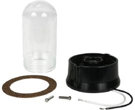 Glass Globe and Socket Assembly