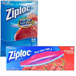 Zip Lock Storage bags