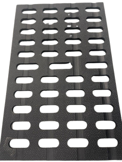 Dura-Mat Creep Mat with Lip - 38 x 48 - Black