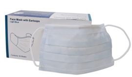 SURGICAL MASK WITH EARLOOPS