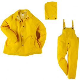 Yellow 3 Piece Rain Suit