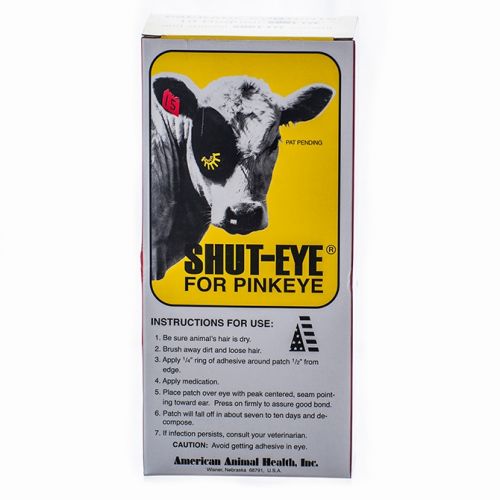 Shut-Eye Patches for Cows and Calfs